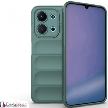 Magic Shield guminis dėklas su kameros apsauga - žalias (Xiaomi Redmi 15C 4G) Magic Shield guminis dėklas su kameros apsauga - žalias (Xiaomi Redmi 15C 4G)